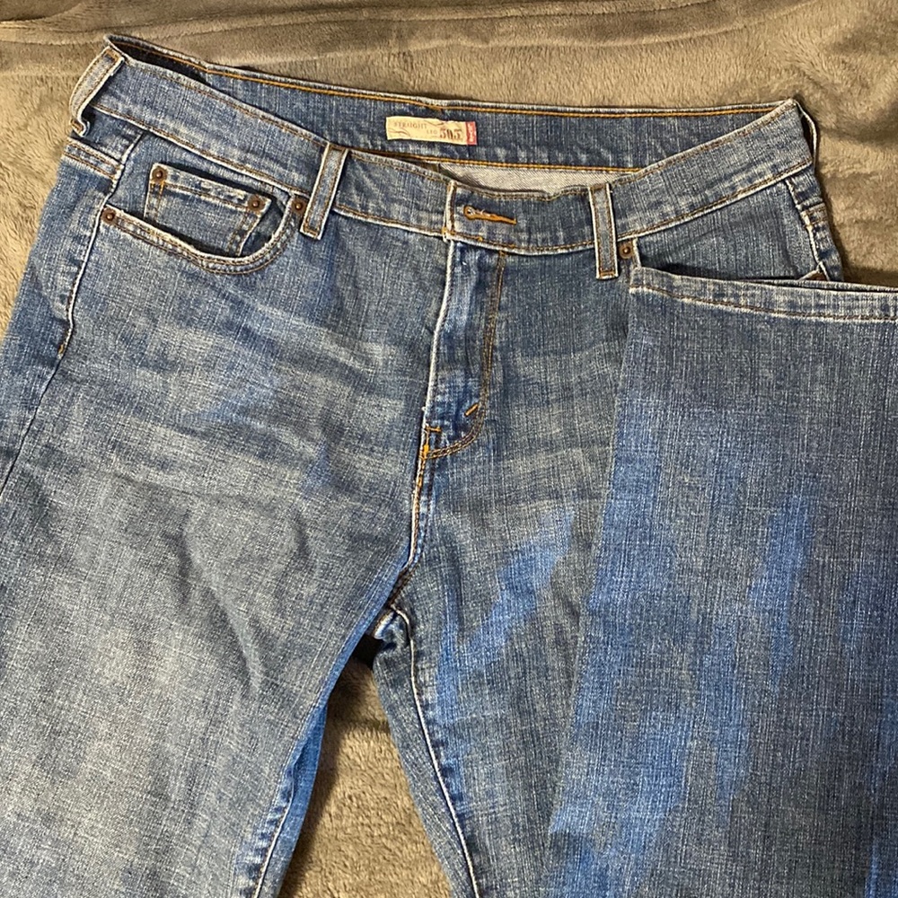 Levi’s 505 straight leg jeans